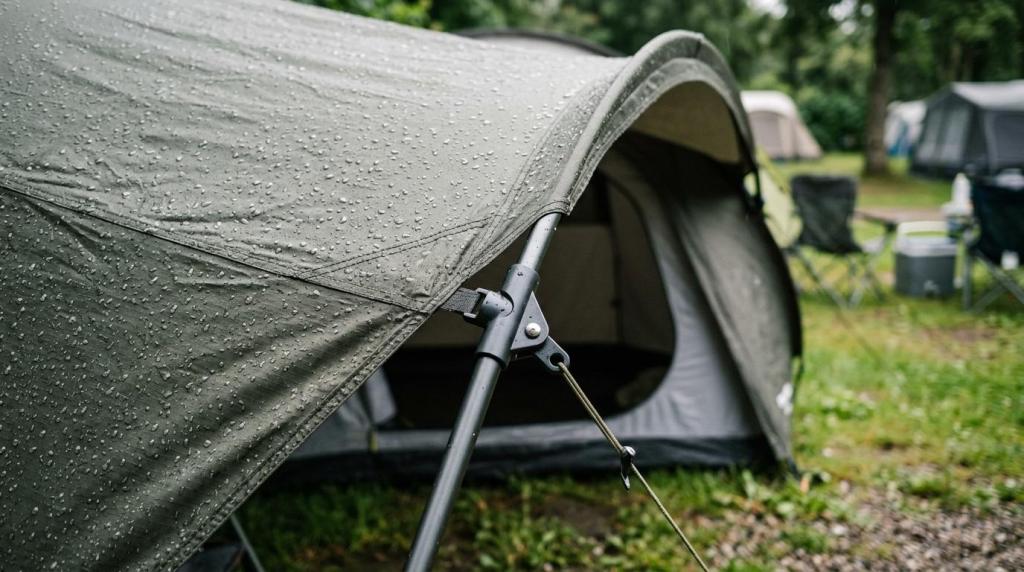 3-personers telt til camping og festival