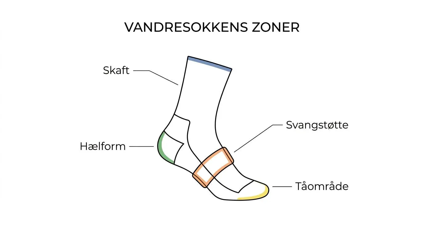 Sådan vælger du merino vandresokker