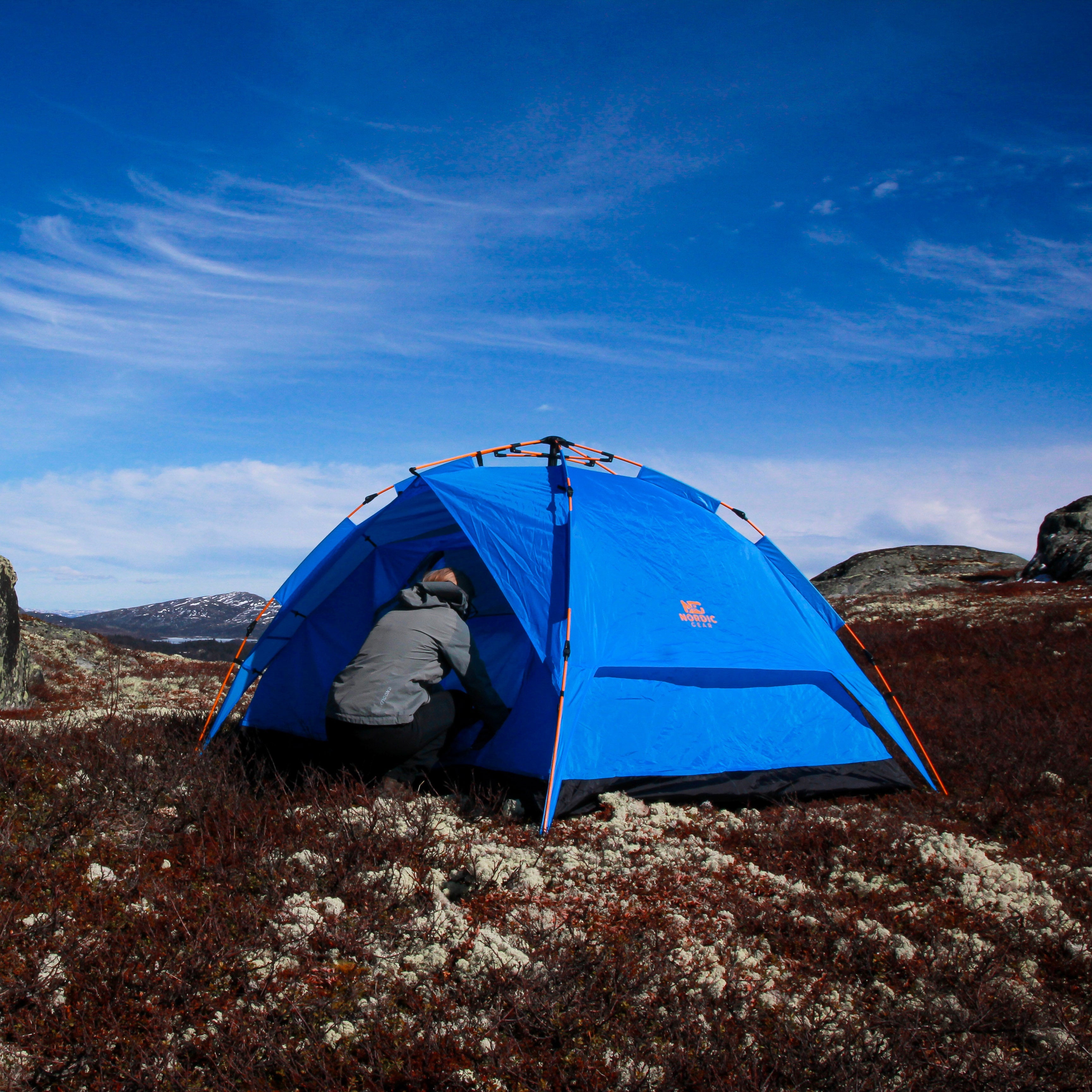 Nordic Gear™ Automatisk Telt - 3 personer Nordic Gear