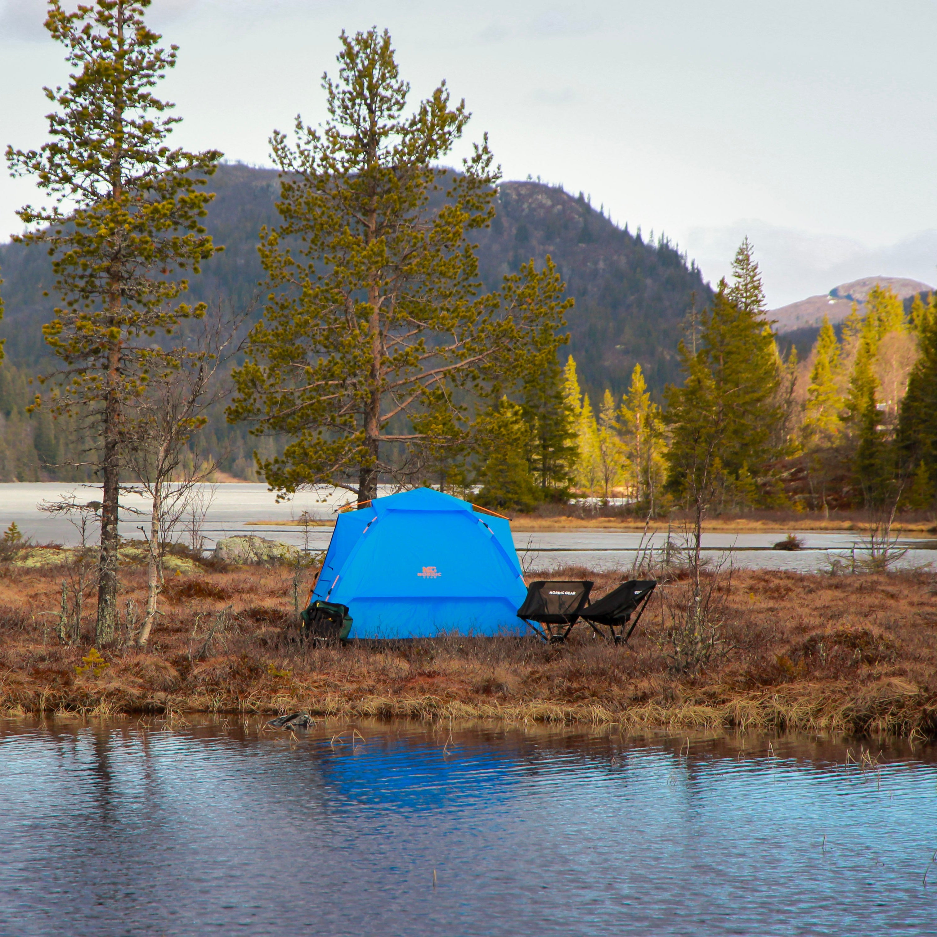 Nordic Gear™ Automatisk Telt - 3 personer Nordic Gear