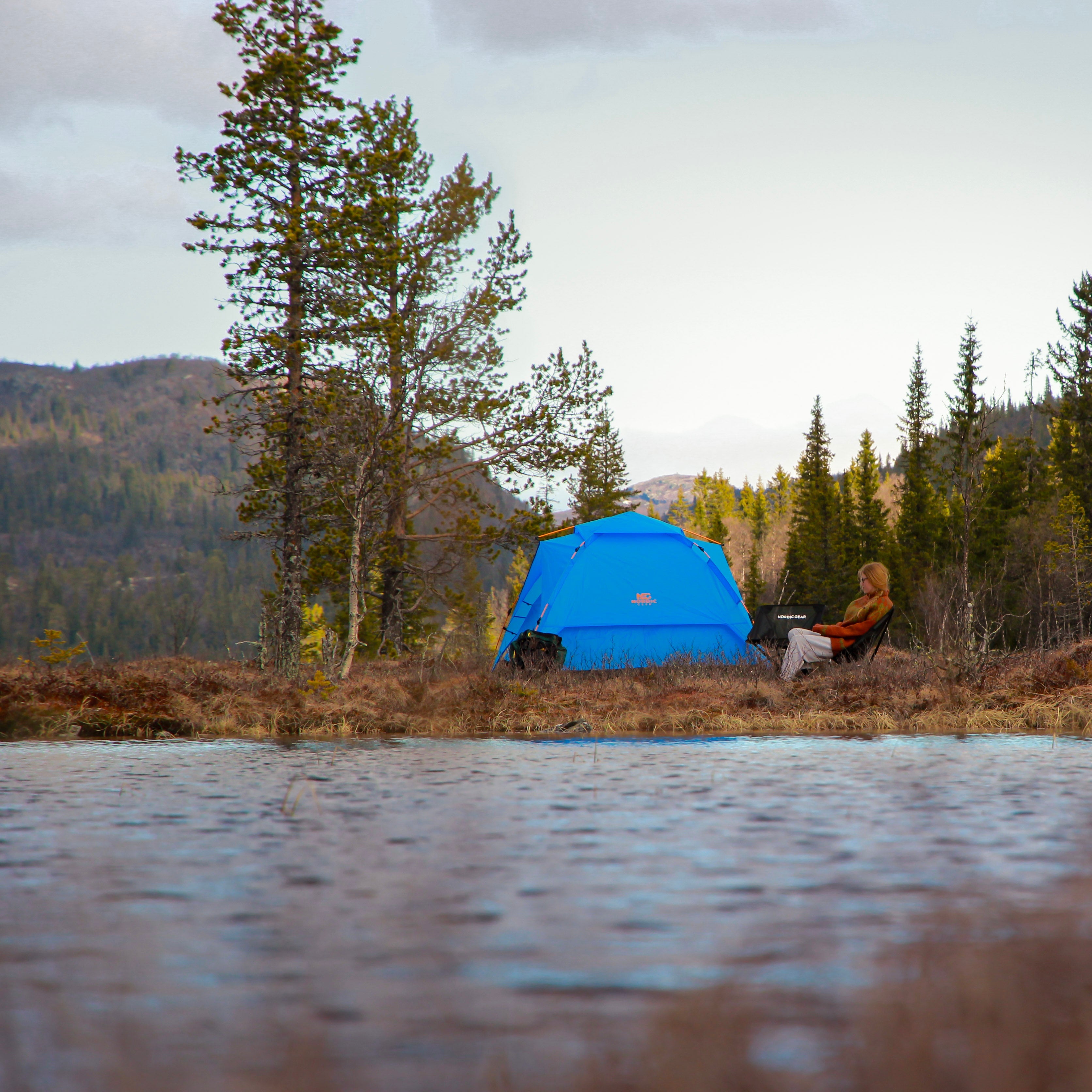 Nordic Gear™ Automatisk Telt - 3 personer Nordic Gear
