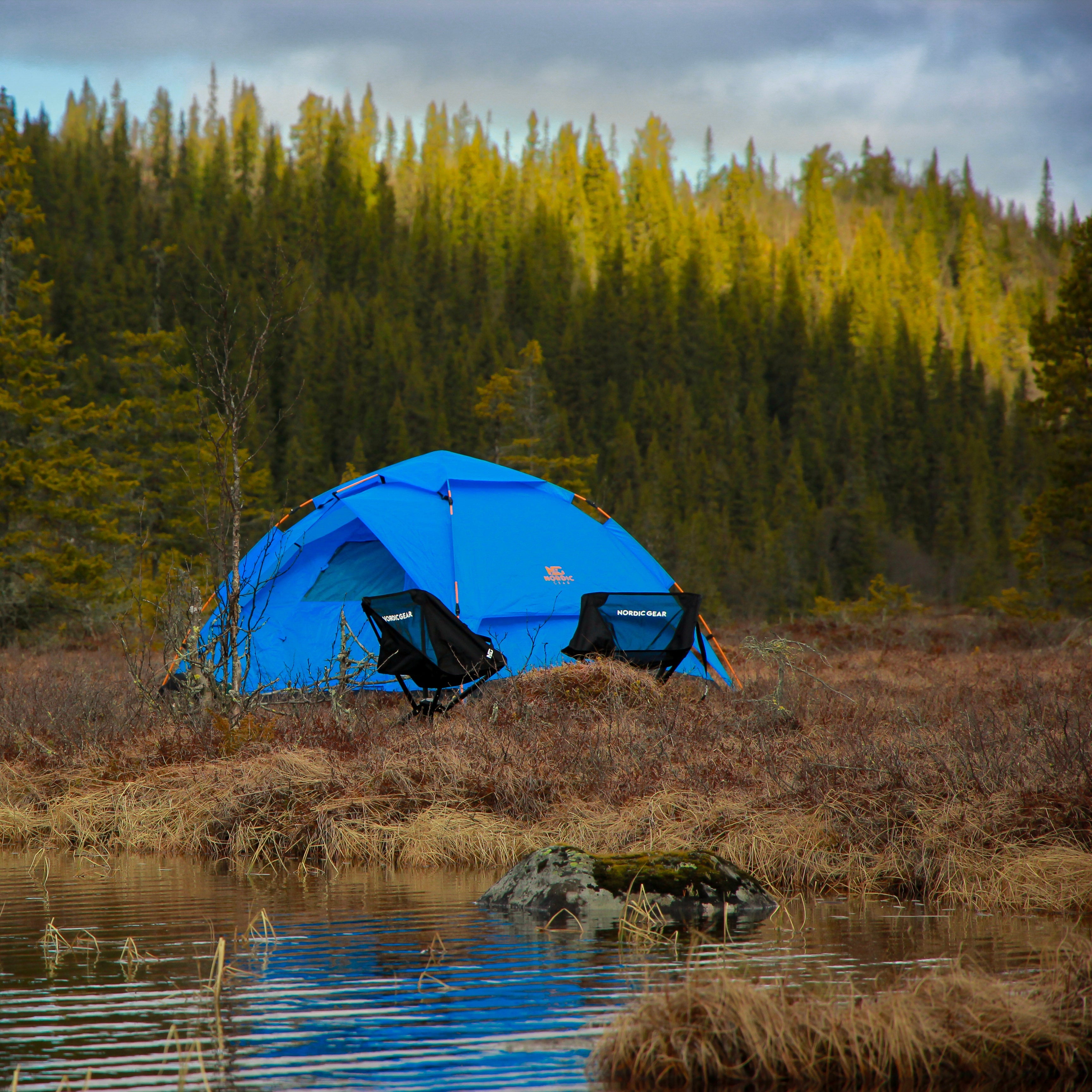 Nordic Gear™ Automatisk Telt - 3 personer Nordic Gear