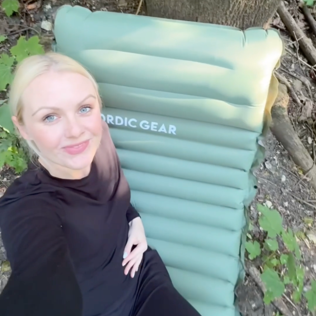 Pakke: Luftmadras + Sovepose Nordic Gear