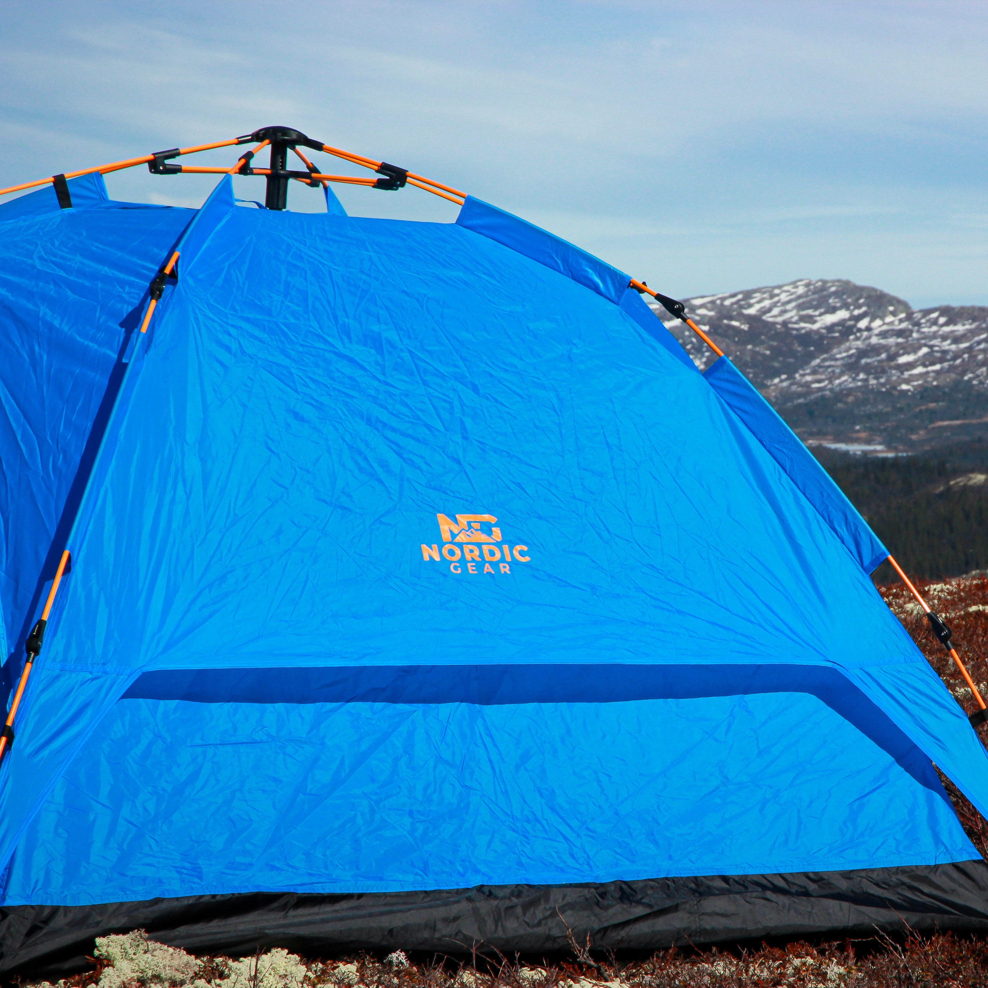Nordic Gear™ Automatisk Telt - 3 personer Nordic Gear