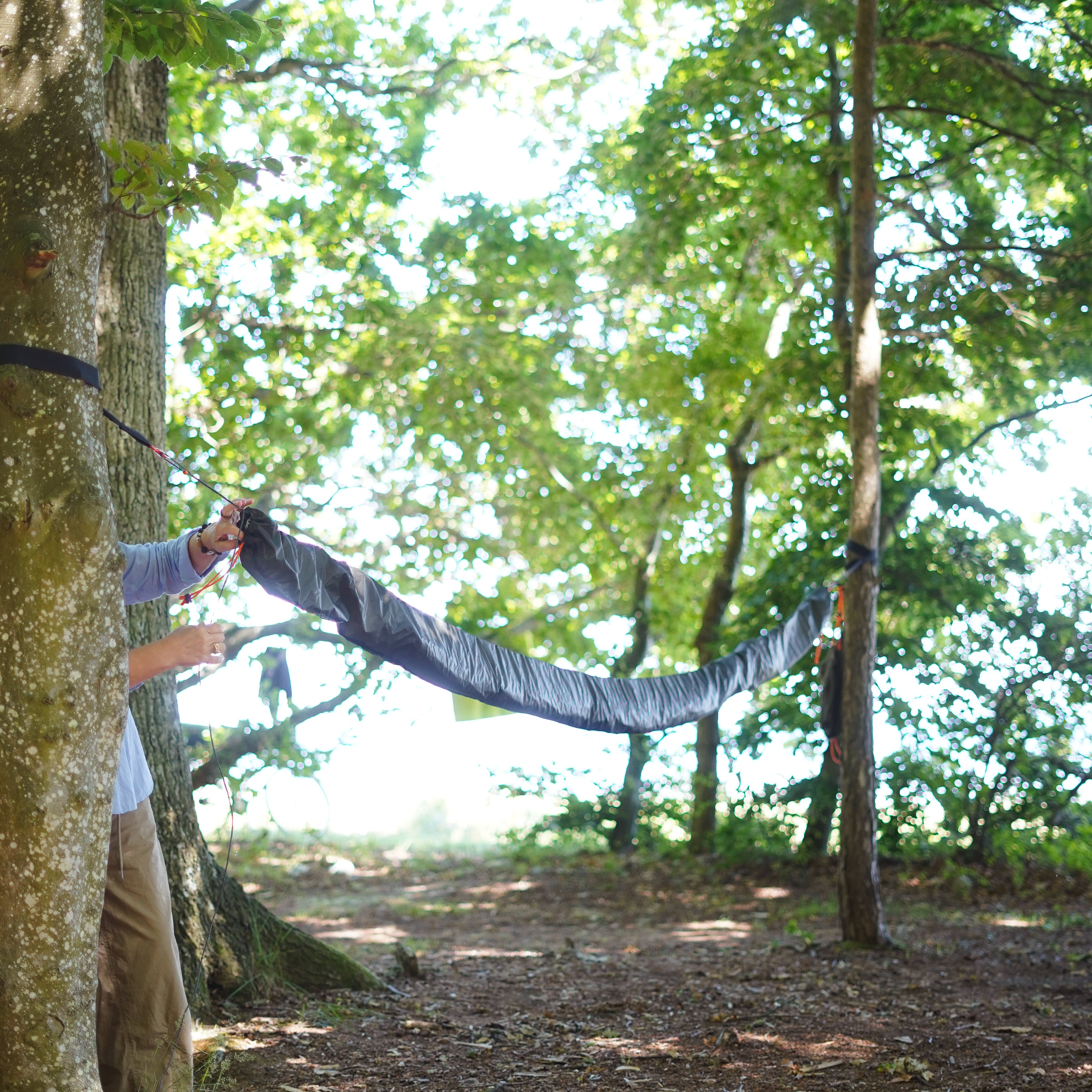 Sloth hanging Letvægts hængekøje Nordic Gear