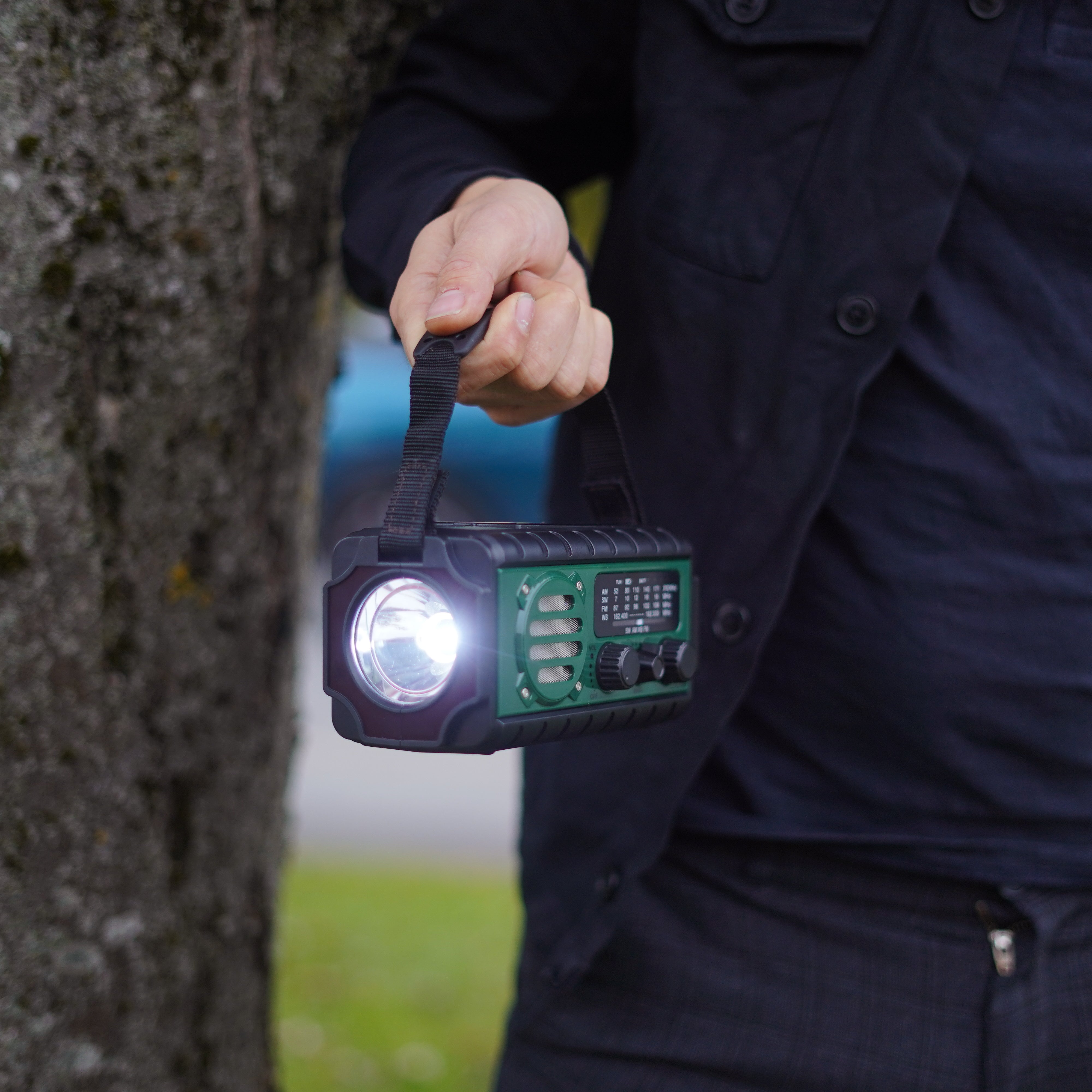 Nordic Gear™ Nødradio med solcellepanel Nordic Gear