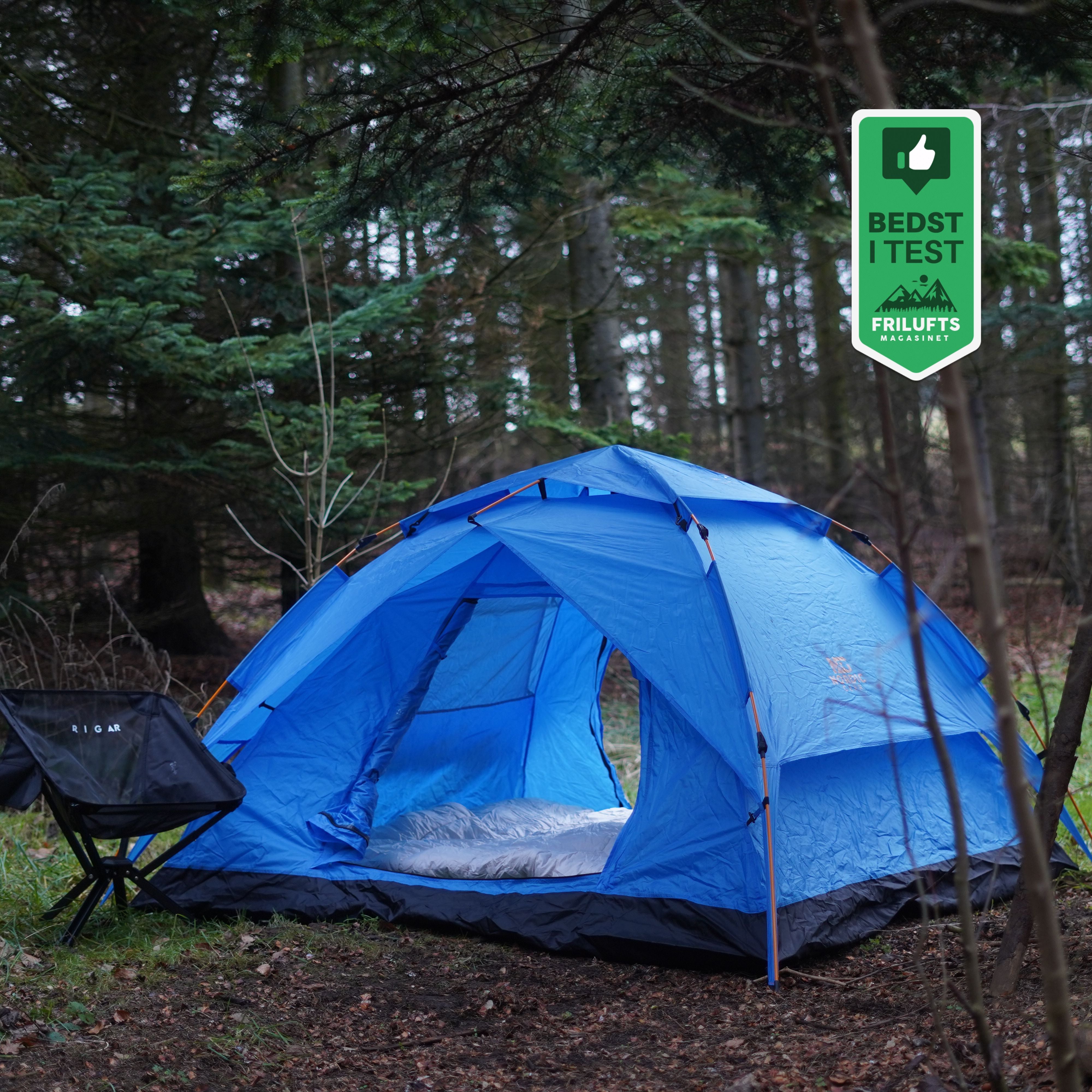 Nordic Gear™ Automatisk Telt - 3 personer Nordic Gear