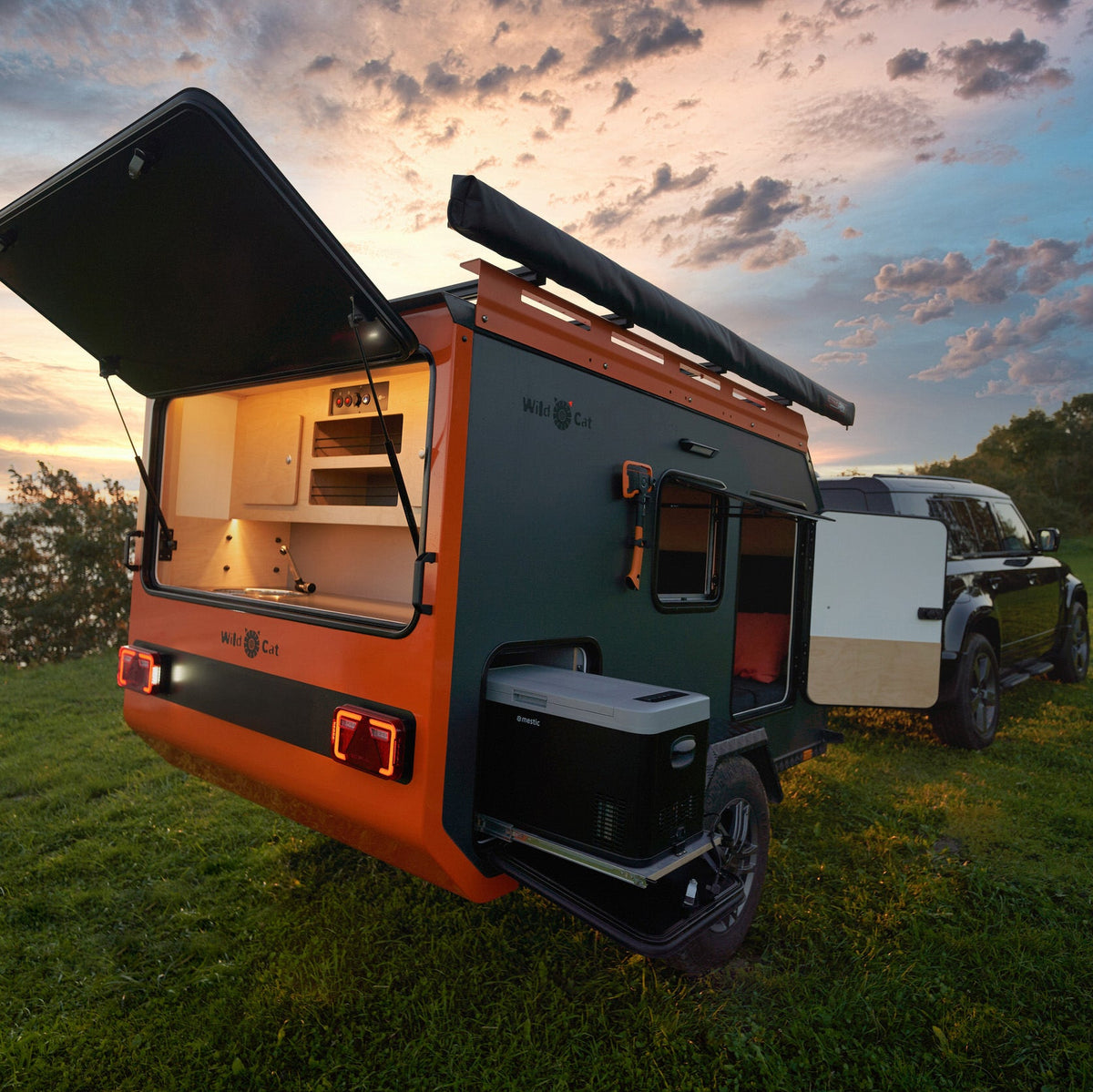 Wildcat Camping trailer 690 kilo (demo)