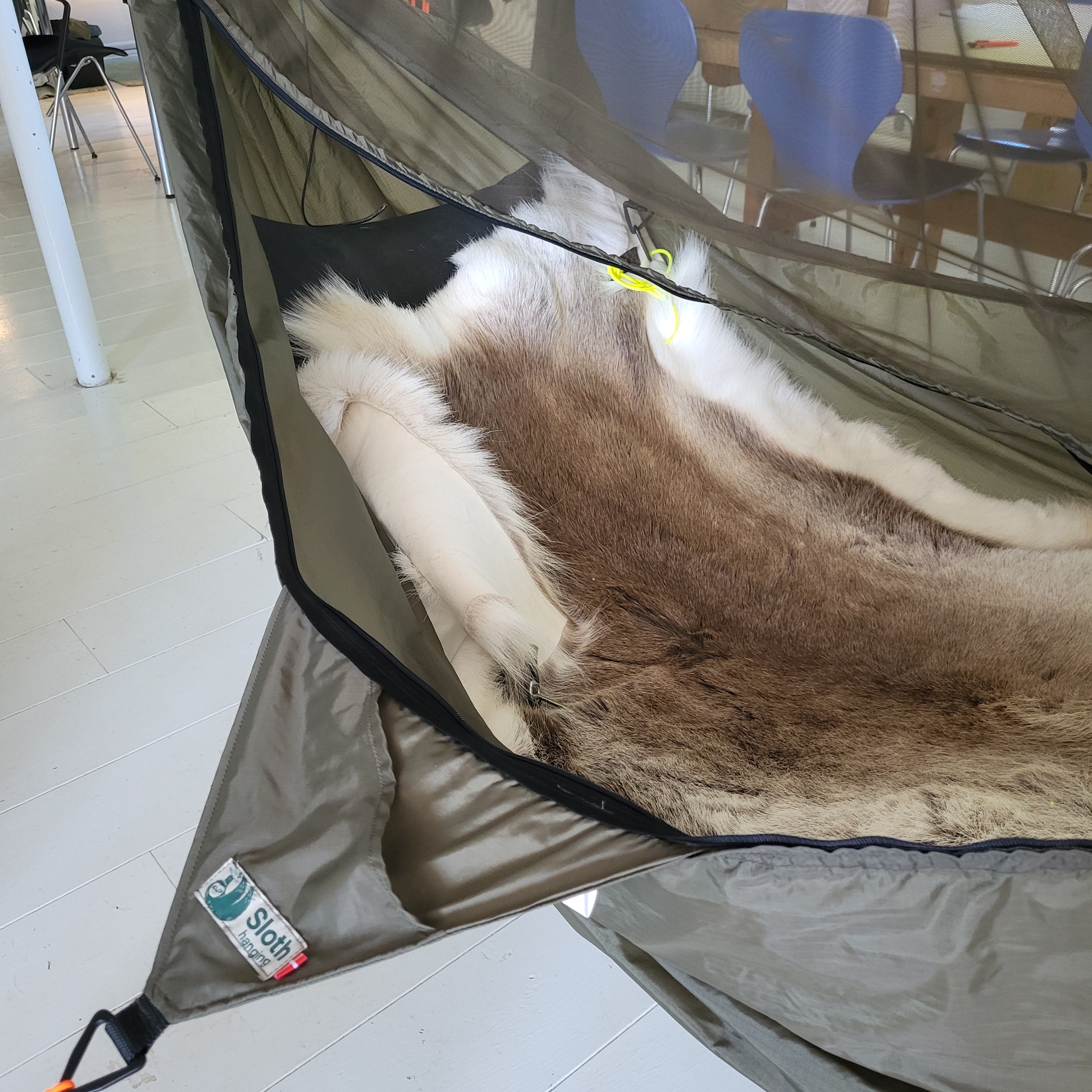 Sloth hanging Letvægts hængekøje Nordic Gear