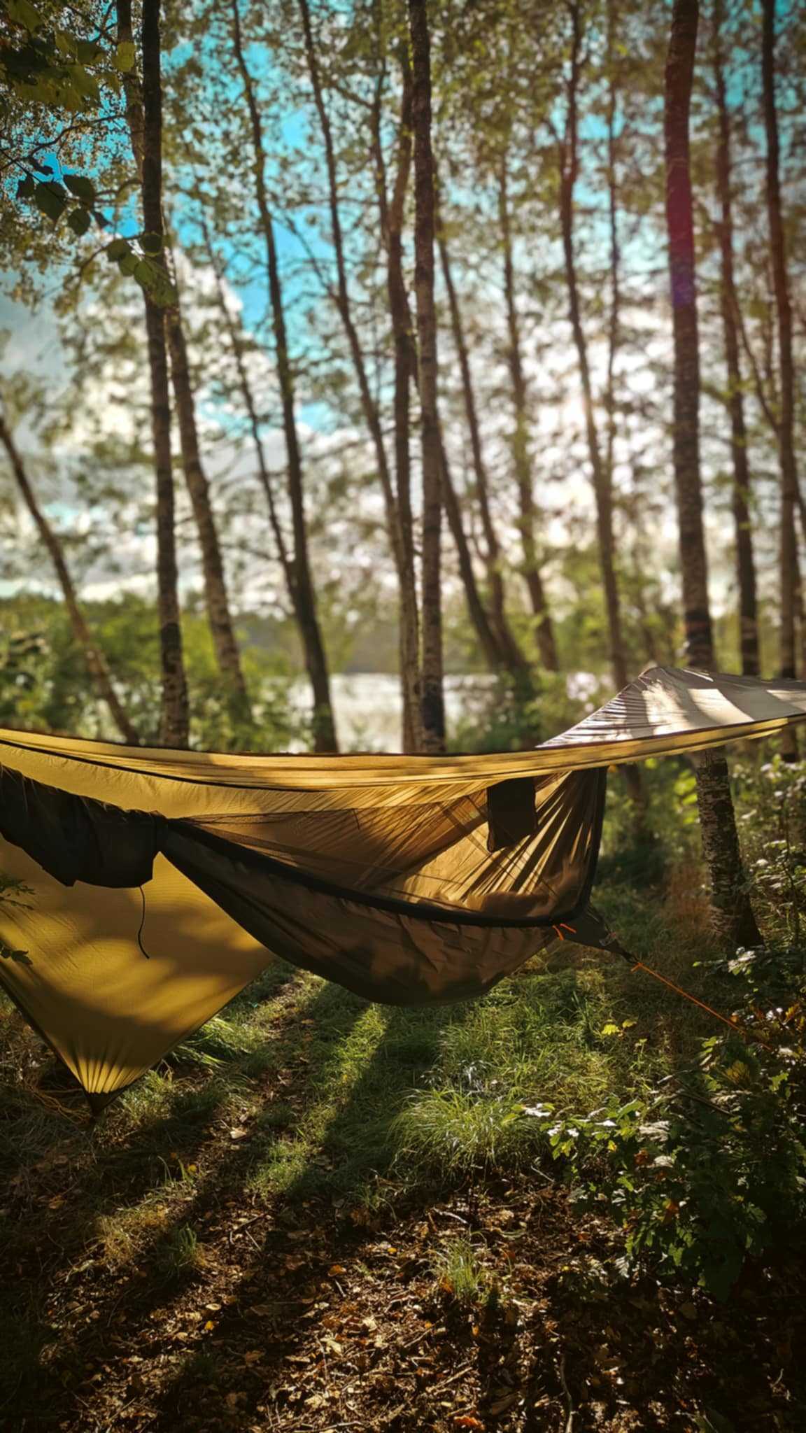 Sloth hanging Letvægts hængekøje Nordic Gear