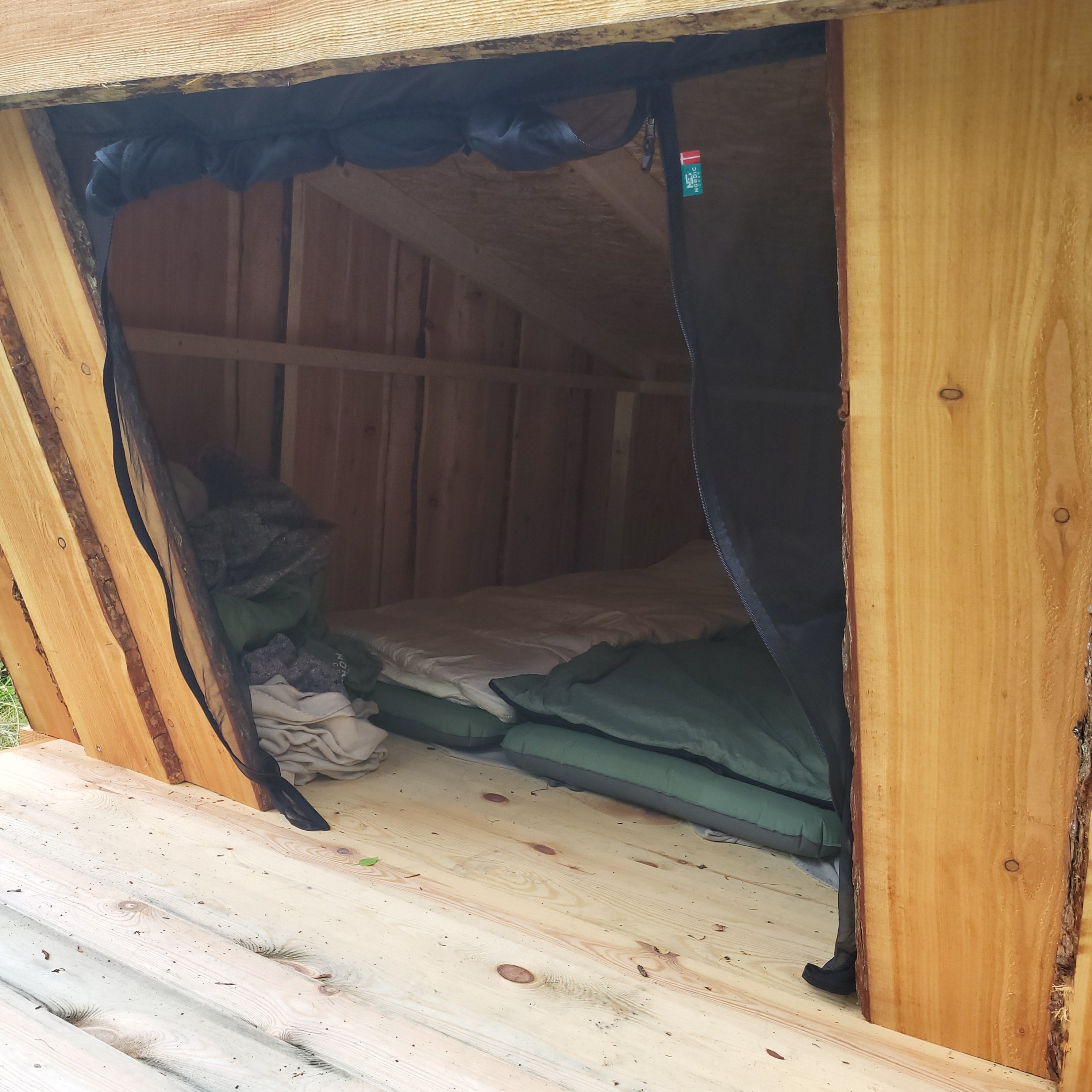 Myggenet til stort shelter og familieshelter 250*130 cm