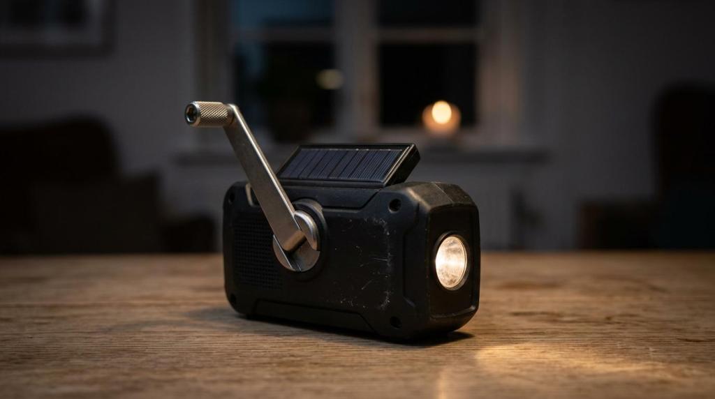 Sammenligning: Nødradio med håndsving vs. batteri – hvad er mest sikkert?