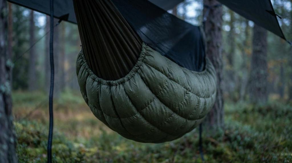 Underquilt forklaret: Varm hængekøje året rundt uden kuldebroer