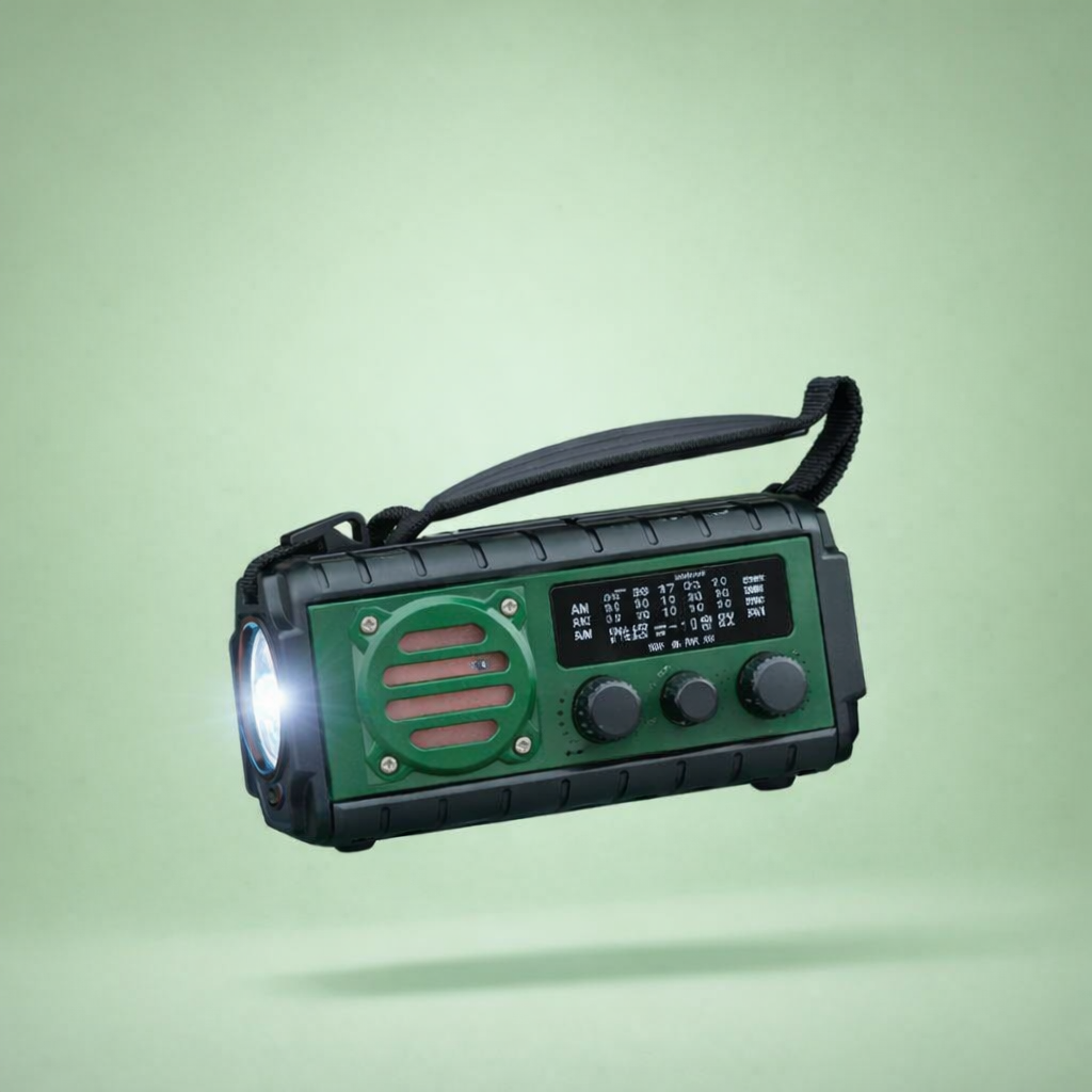 Nordic Gear™ Nødradio med solcellepanel Nordic Gear