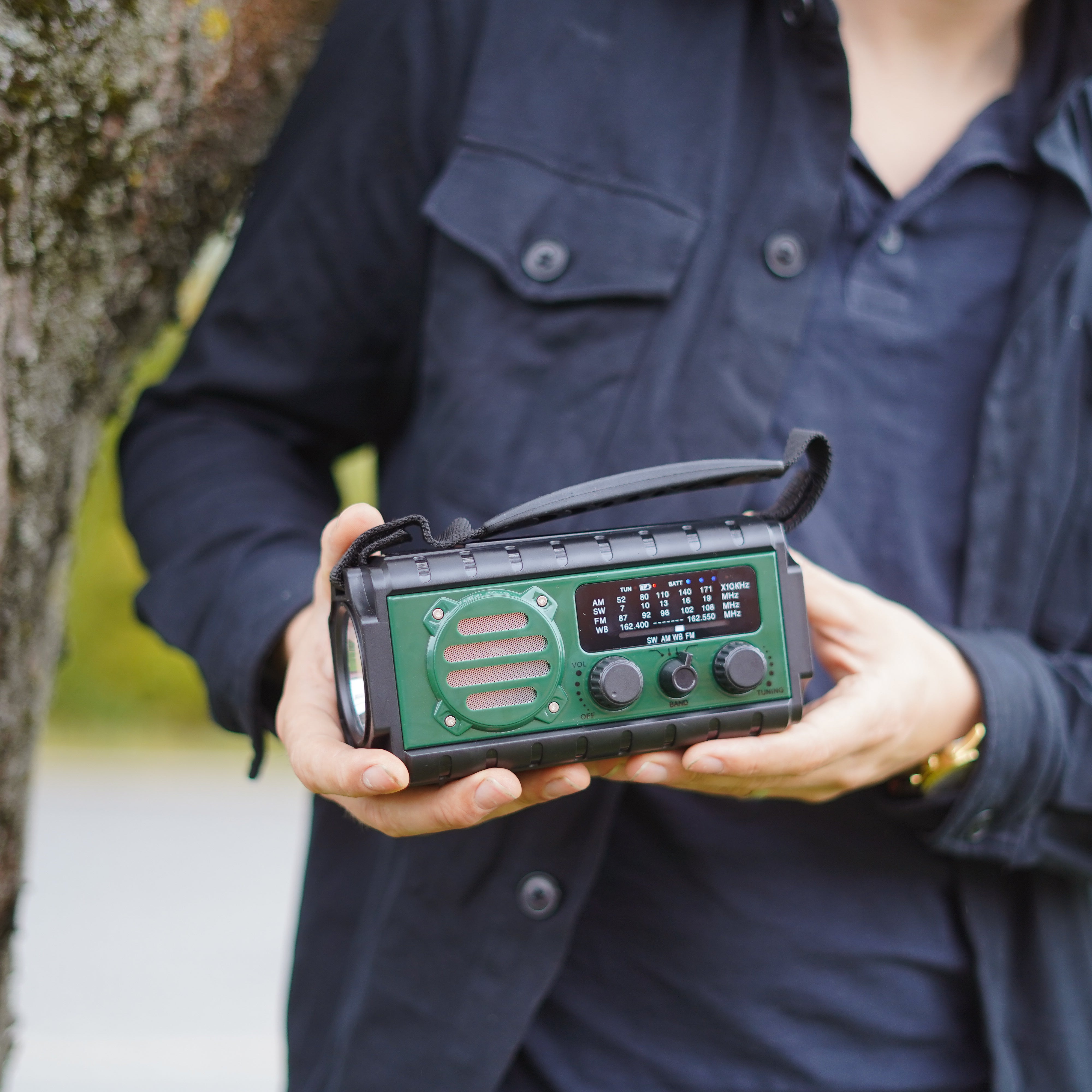 Nordic Gear™ Nødradio med solcellepanel Nordic Gear