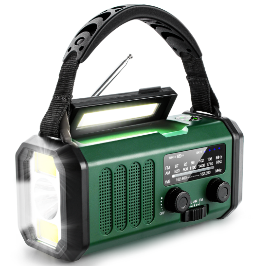 Nordic Gear™ Nødradio med solcellepanel Nordic Gear