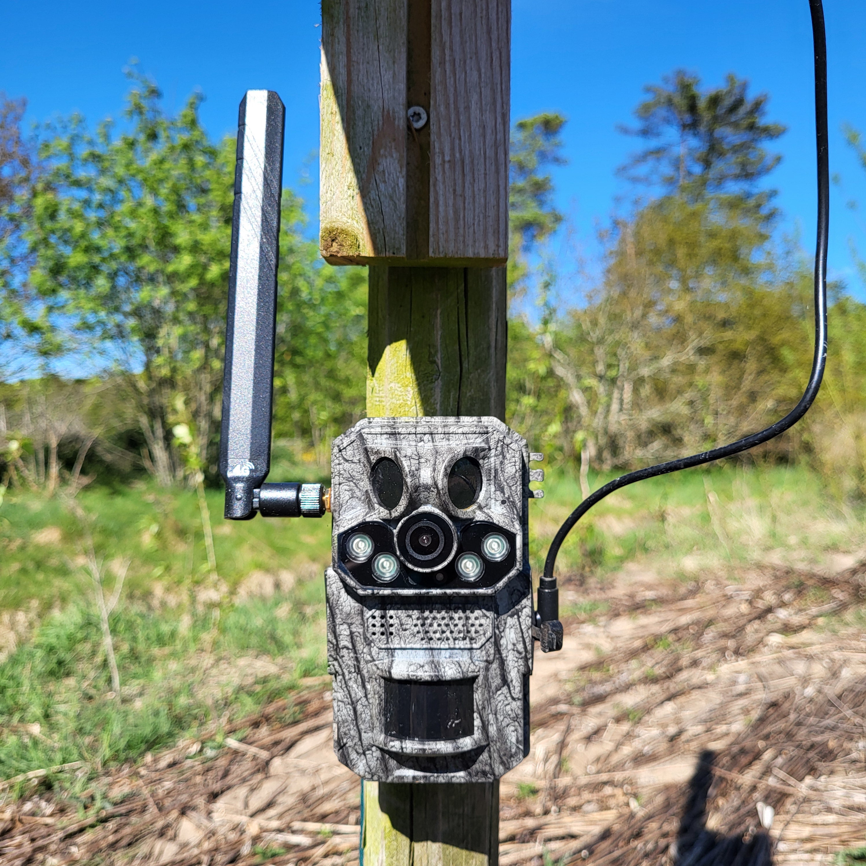 Vildtkamera med app og solceller